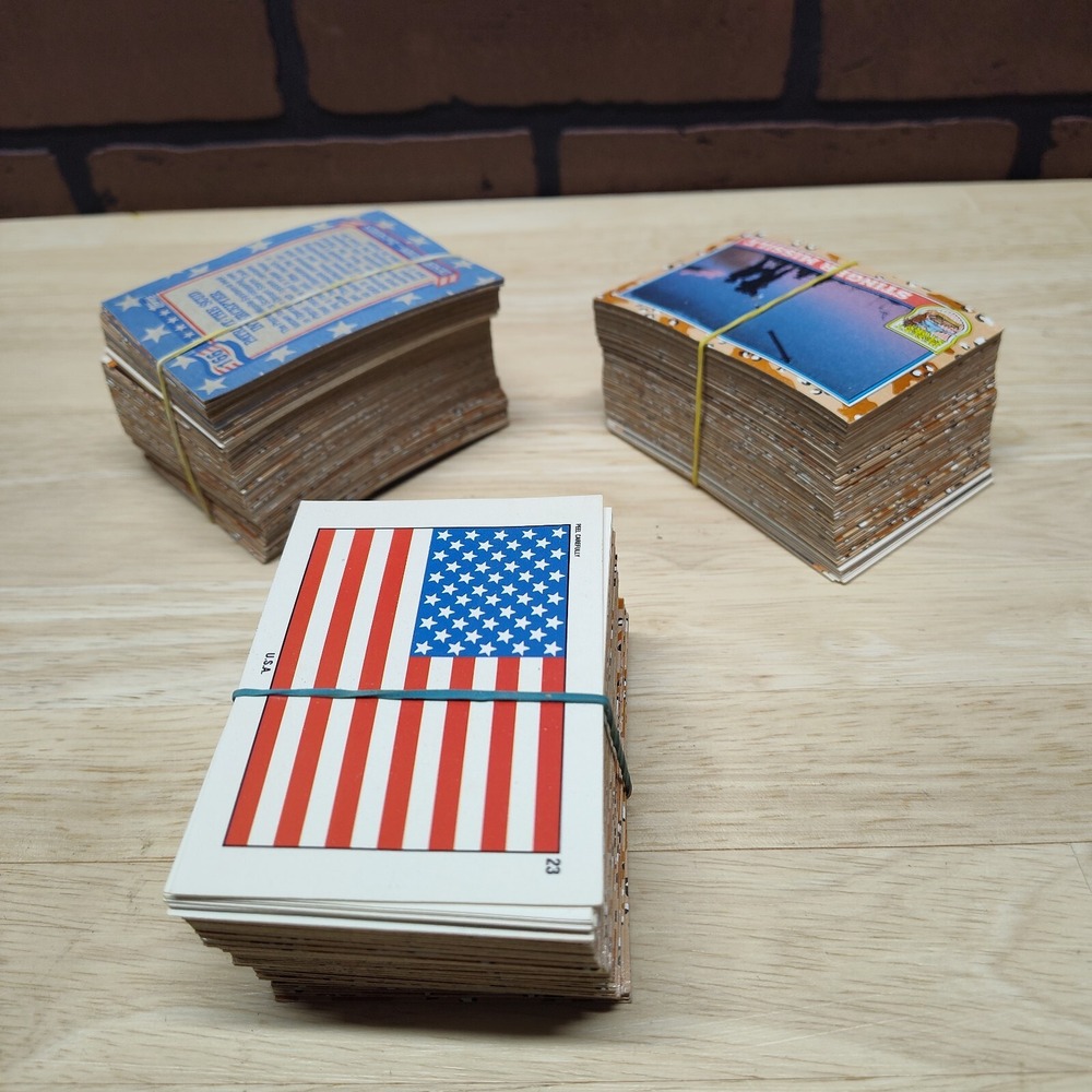DESERT STORM 2nd SERIES (Topps/1991) Cards Lot